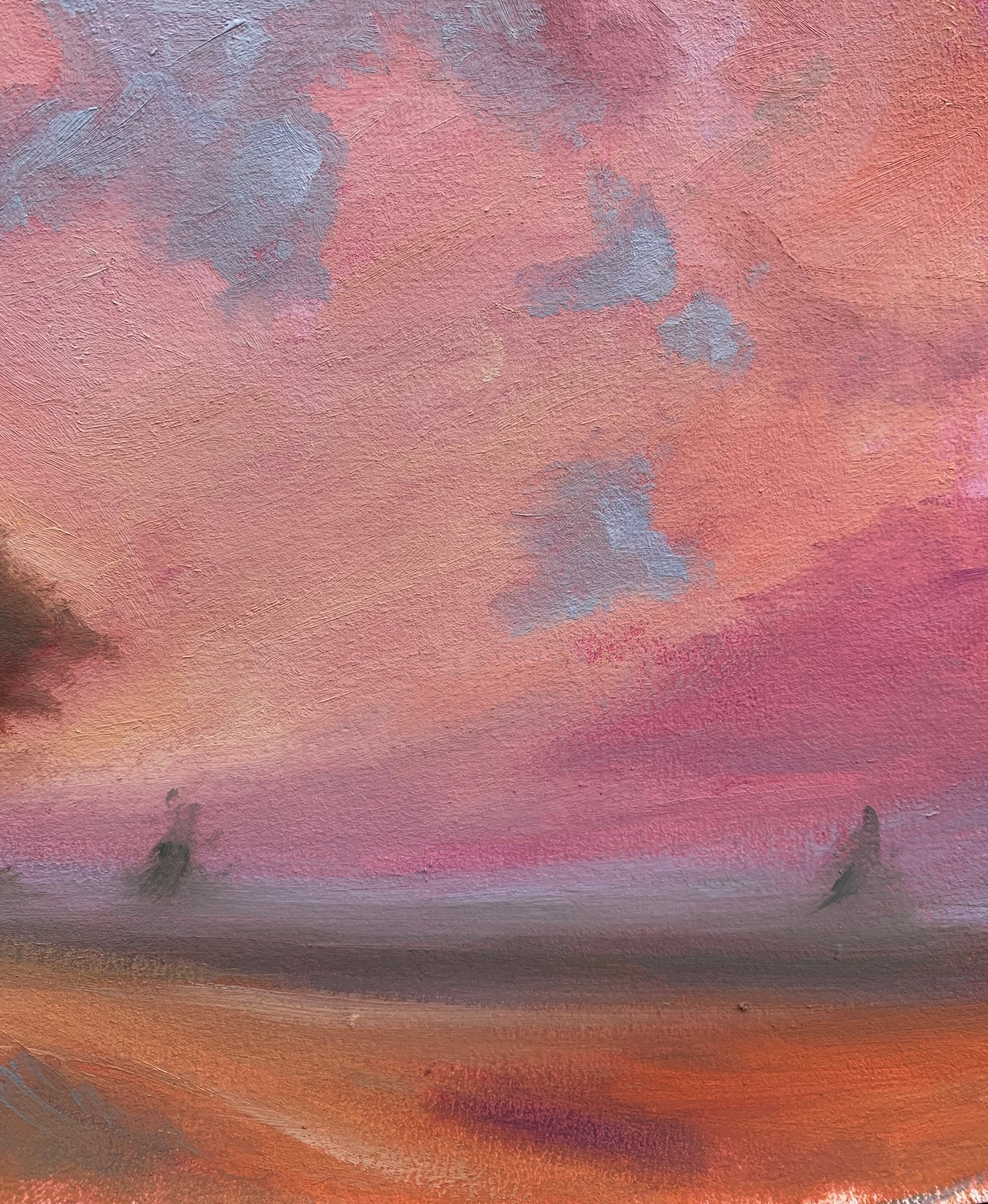 A Brief Breeze – Original Oil Painting (Framed)